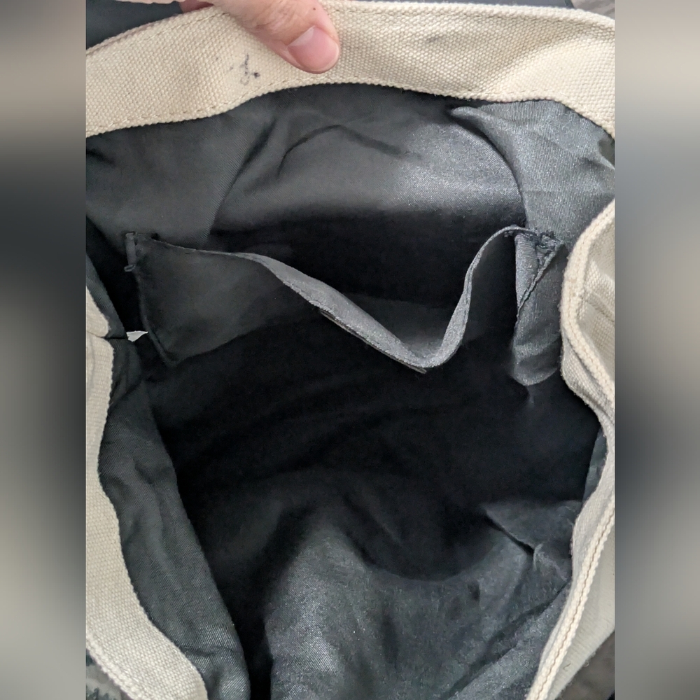 **3/$16 SALE - Deux Lux Black and Cream Backpack - Picture 7 of 8